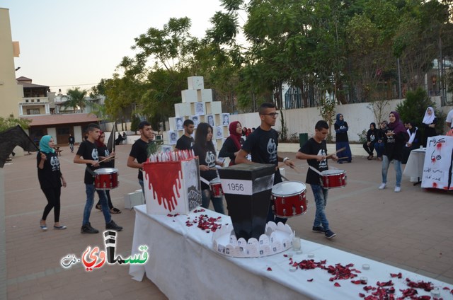 فيديو : الثانوية الجديدة تُبدع في اخراج تحفة فنية للفنان القسماوي عبد التمام ..ايها السادة .. هكذا يُحترم من اعطى للذكرى ..  